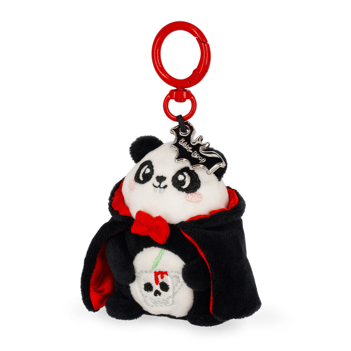 Legami Plüsch-Schlüsselanhänger Panda - Bam-Boo! Halloween - Tiny Super Soft!