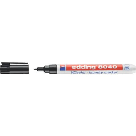edding Wäschemarker 8040, 1mm, schwarz