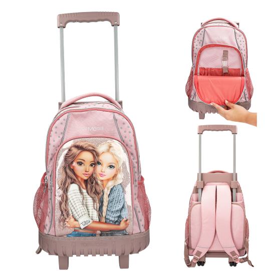 TOPModel - Schulrucksack Trolley DOTS