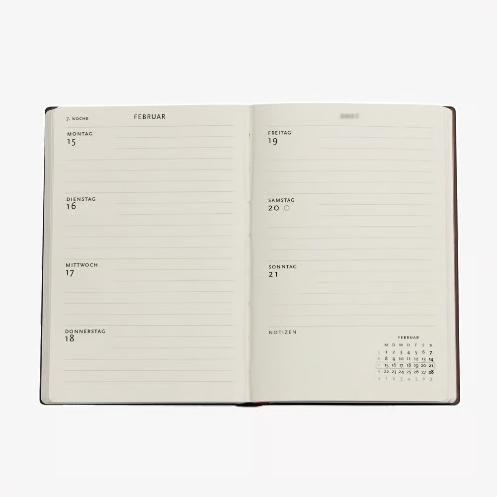 Paperblanks 2027 Der Obstgarten Hardcover Mini Horizontal 12-Monatskalender