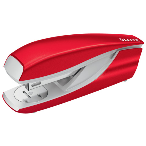 Leitz Heftgerät NeXXt WOW, 30 Blatt, Einlegetiefe 38 mm rot