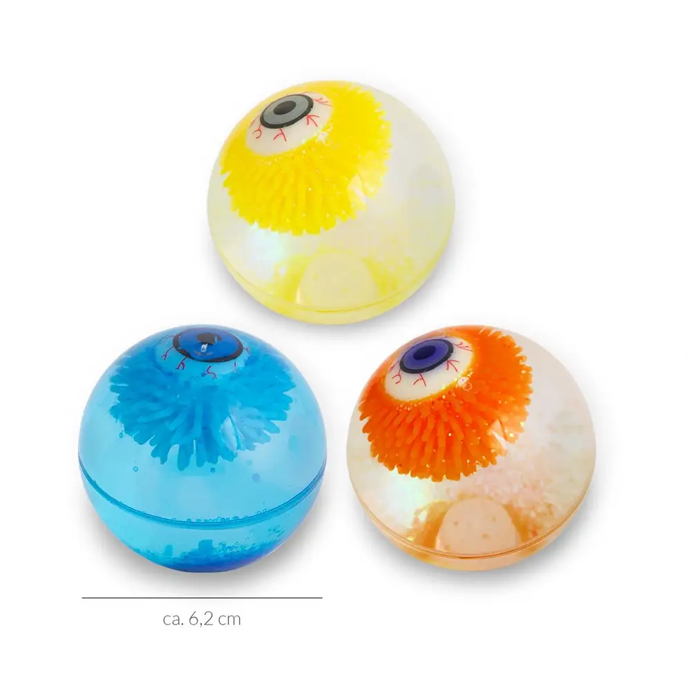 TRENDHAUS Light Up Monster-Ball, 3fach sortiert