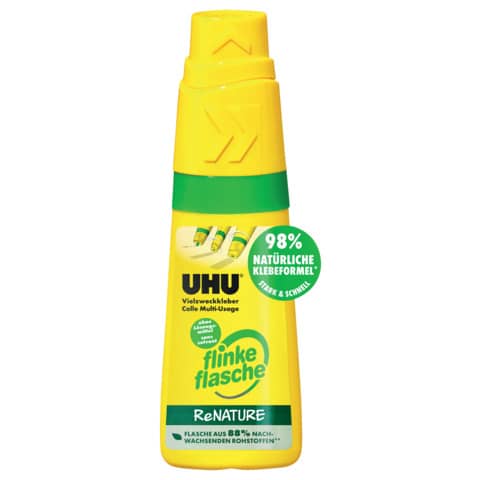 UHU Alleskleber flinke flasche ReNATURE 40 g