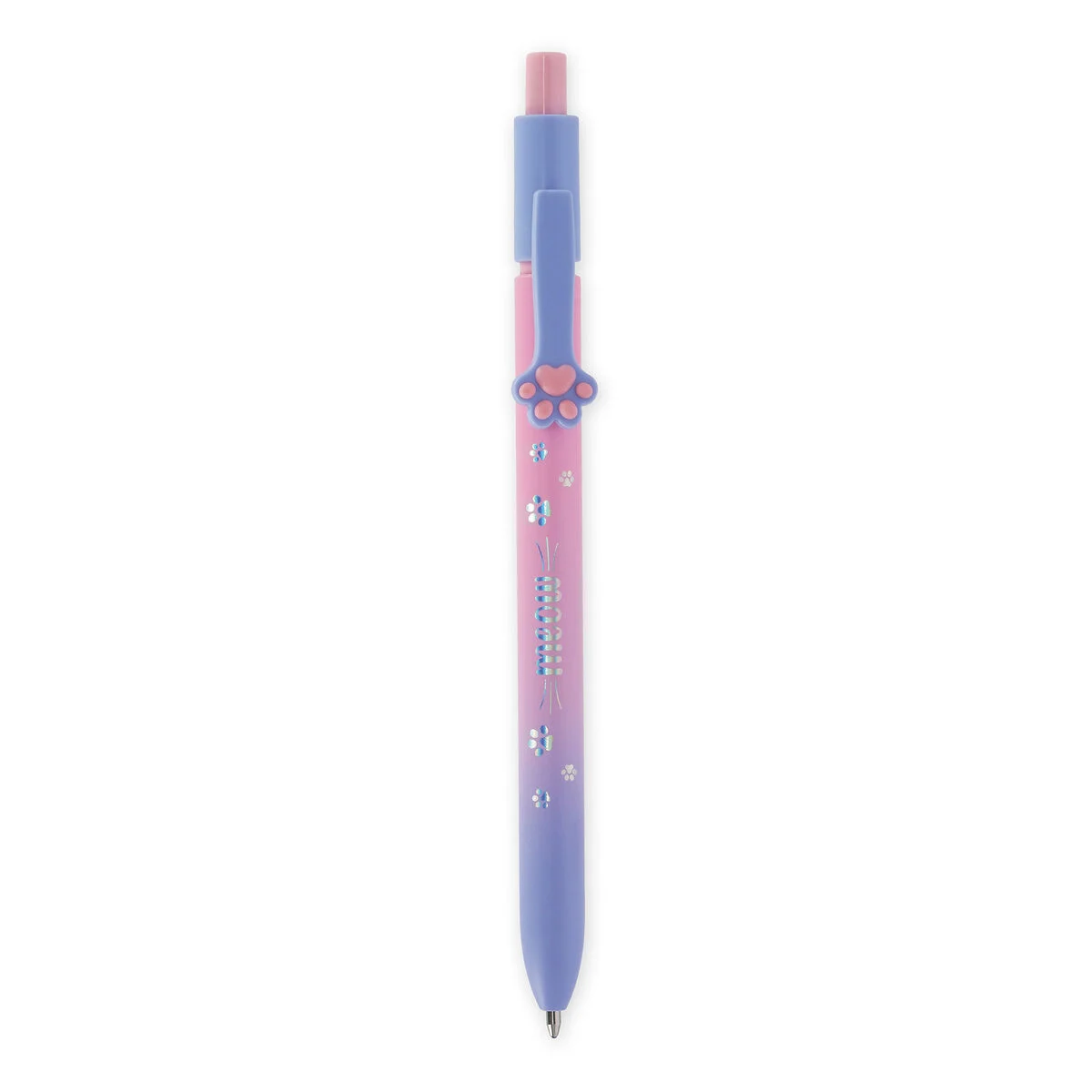 Legami Kugelschreiber mit Katzenmotiv - Blaue Tinte - Meow