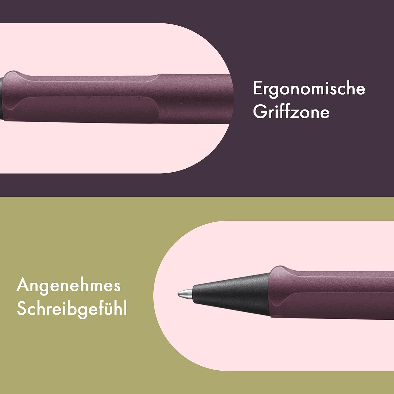 Lamy safari Kugelschreiber 2E3 - scarlet - ergonimischer Griff, inkl. Großraummine M16