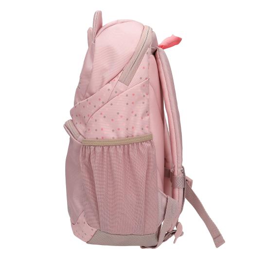 Princess Mimi Ergonomischer Rucksack Katze – rosa, mit Brustgurt und Reflektoren
