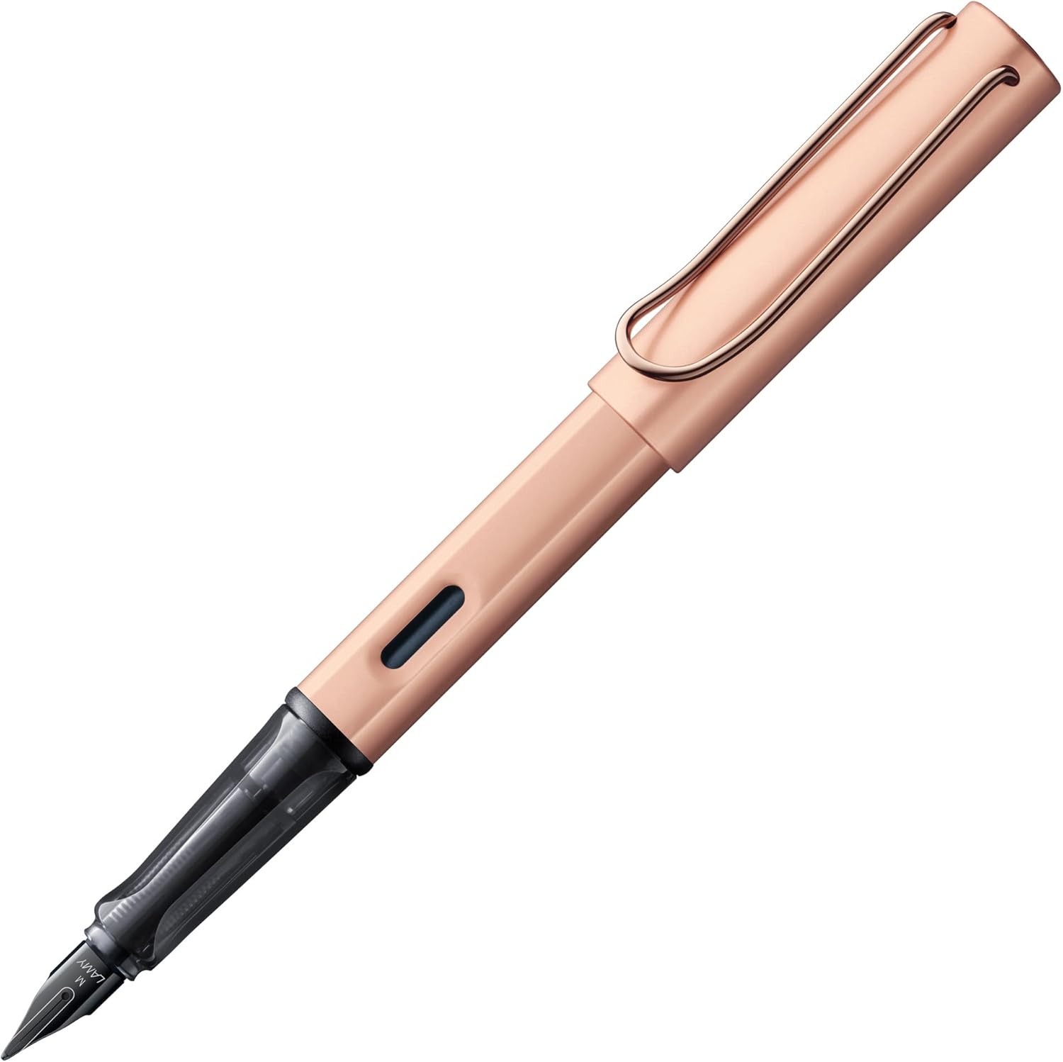 Lamy Lx edler Füllhalter aus leichtem Aluminium, Feder M, inkl. Tintenpatrone