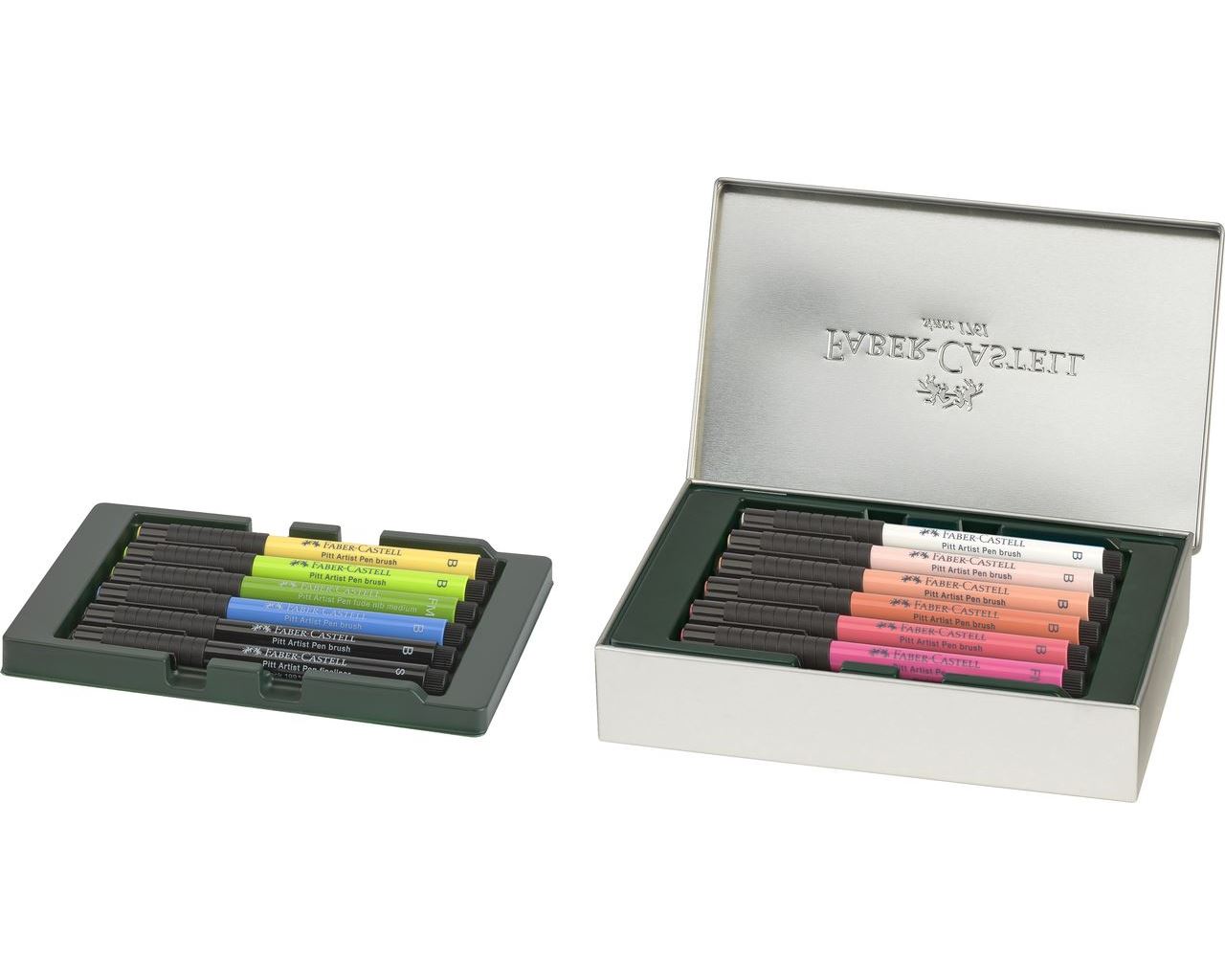 Faber-Castell Tuschestift - Pitt Artist Pen - Geschenkset 12-teilig - Paris