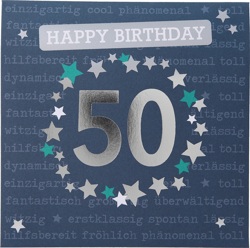 Musik Pop-Up Karte 008 - Happy Birthday 50 einzigartig, cool... Musik Pop-Up Karte 008 - Happy Birthday 50 einzigartig, cool...