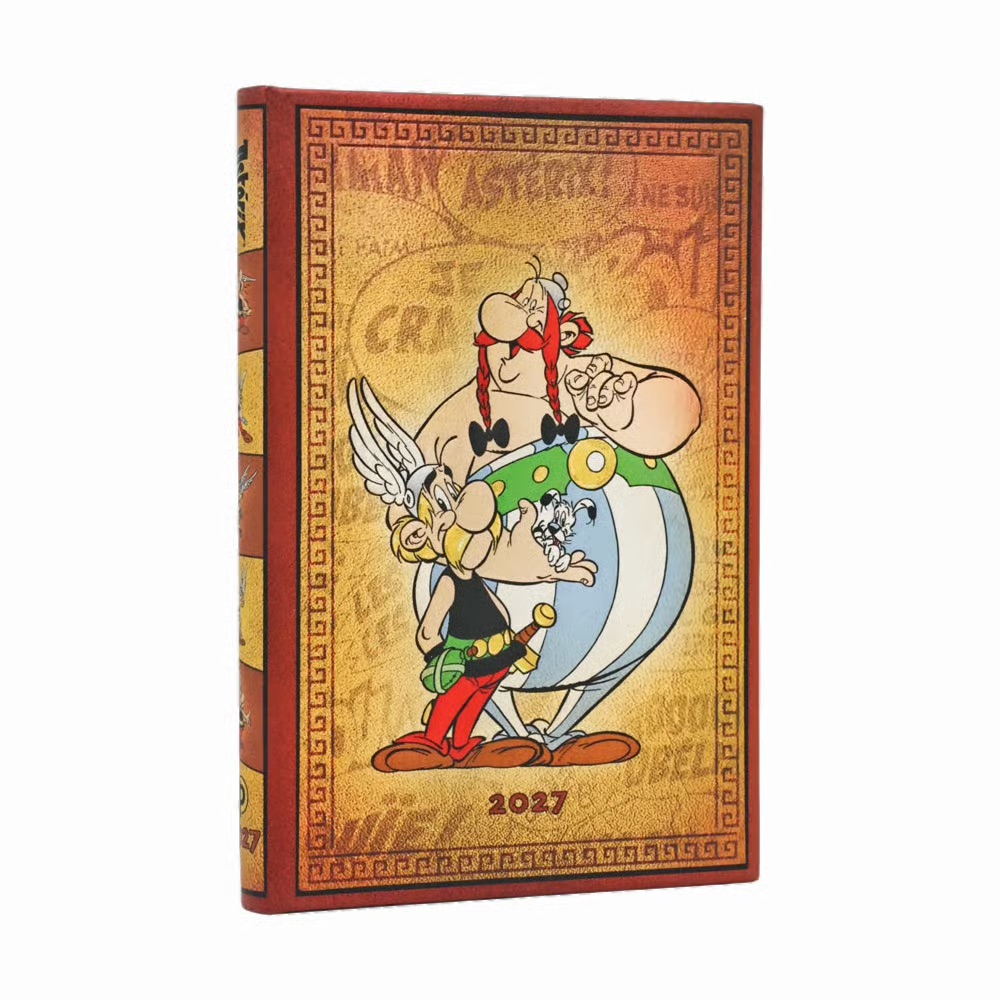 Paperblanks 2027 Asterix & Obelix Hardcover Mini Horizontal 12-Monatskalender
