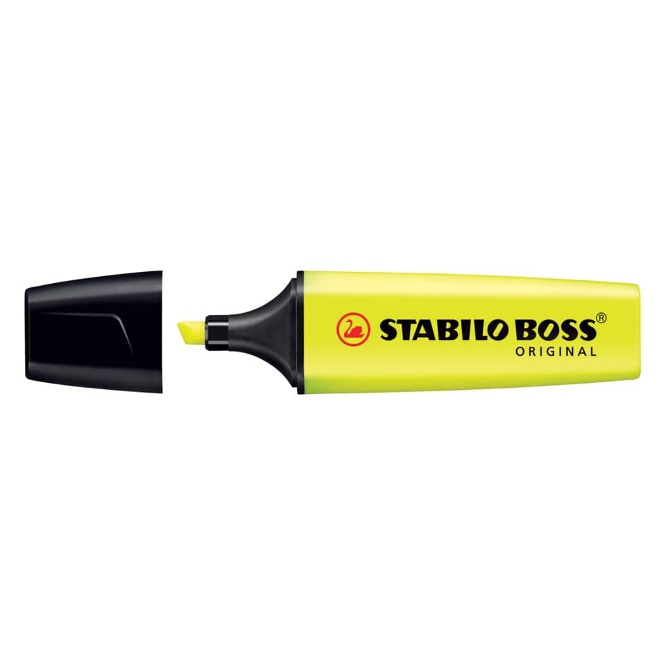 STABILO Textmarker BOSS Original, nachfüllbar STABILO Textmarker BOSS Original, nachfüllbar