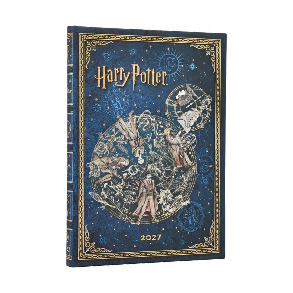Paperblanks 2027 Kalender Legenden von Hogwarts Hardcover Midi Vertikal 12-Monatskalender