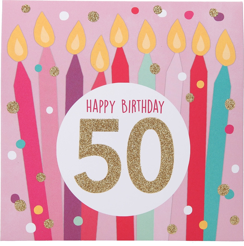 Musik Pop-Up Karte 007 - Happy Birthday 50 Musik Pop-Up Karte 007 - Happy Birthday 50