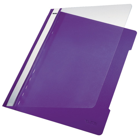 Leitz - Schnellhefter Plastik, A4, lila