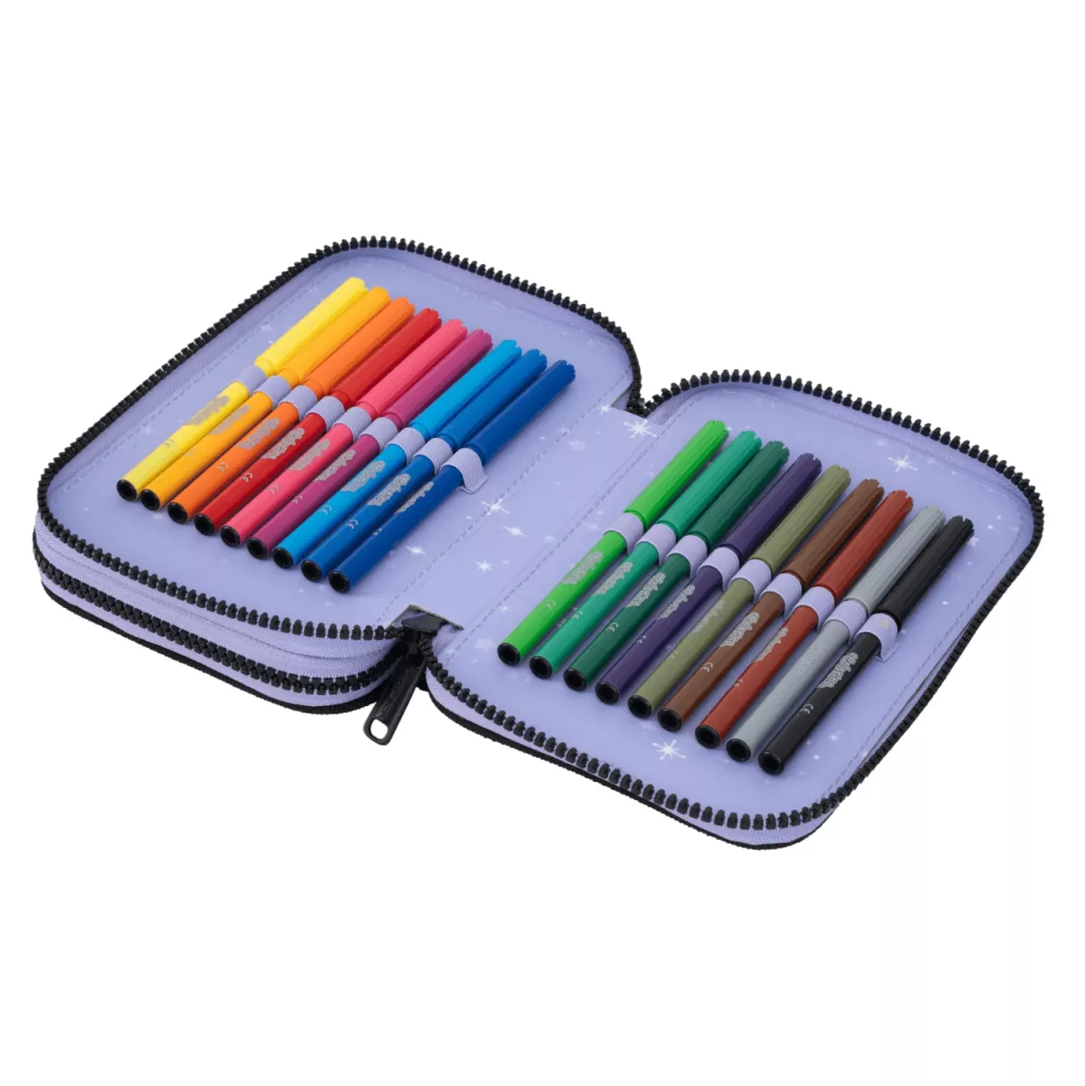 Coolpack JUMPER 2 gefülltes Etui Kuromi – 2 Fächer, 35-teilig