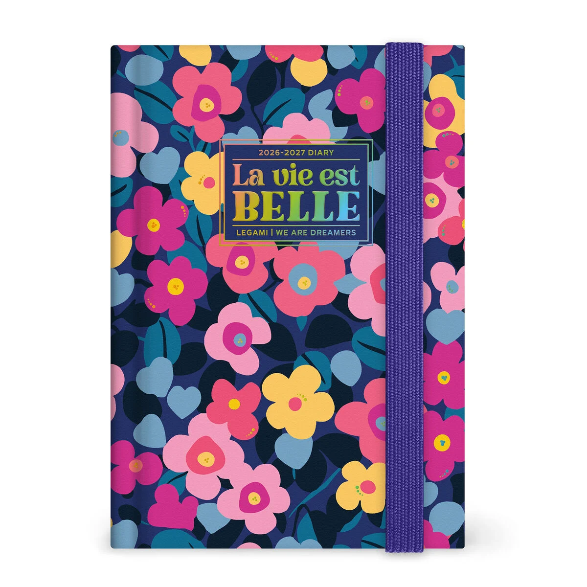 LEGAMI 16-Monats Tagesplanner 2027 - flower - Small