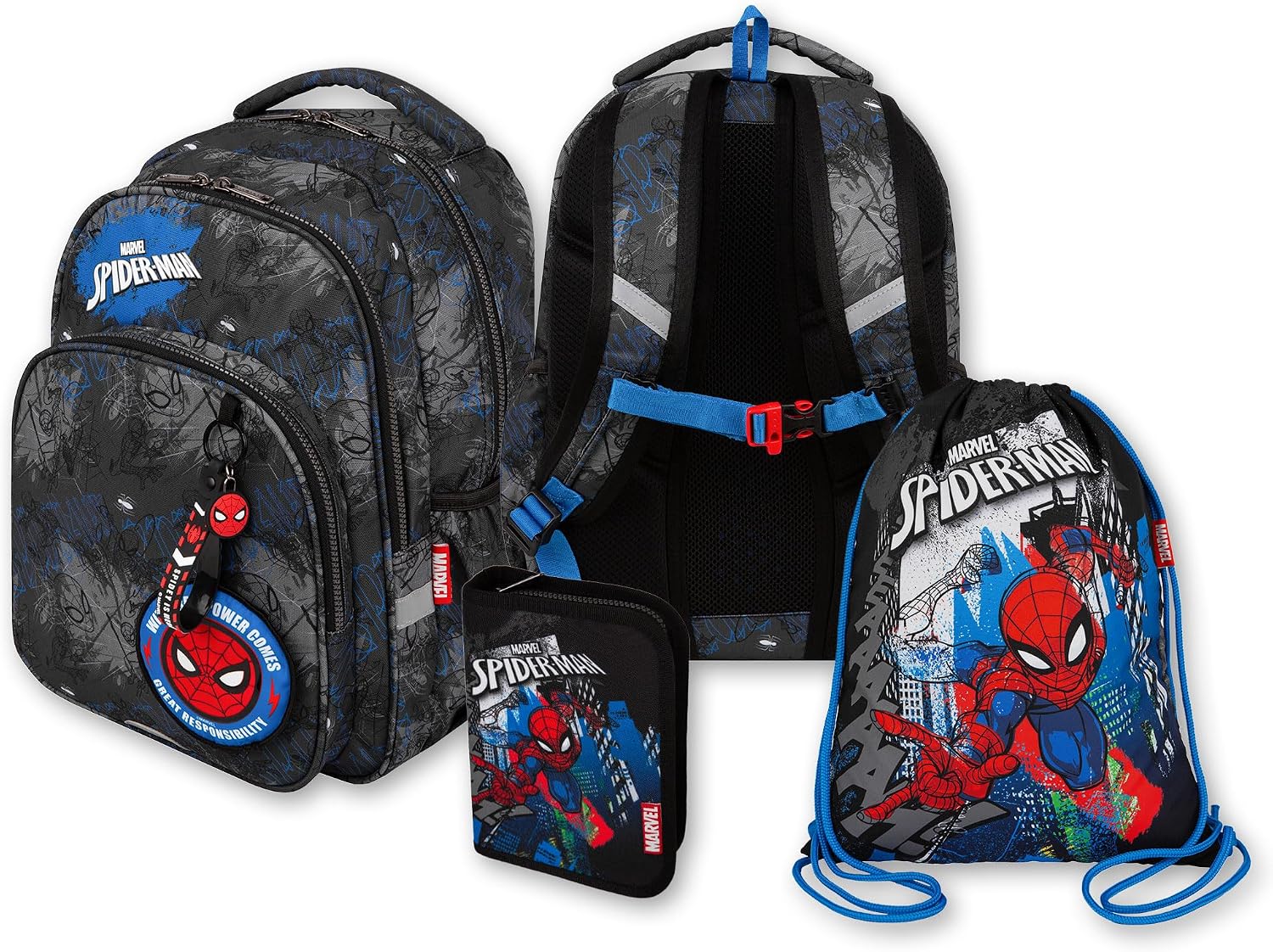 McNeill CoolPack Disney Spider-Man Schulrucksack-Set 5-teilig
