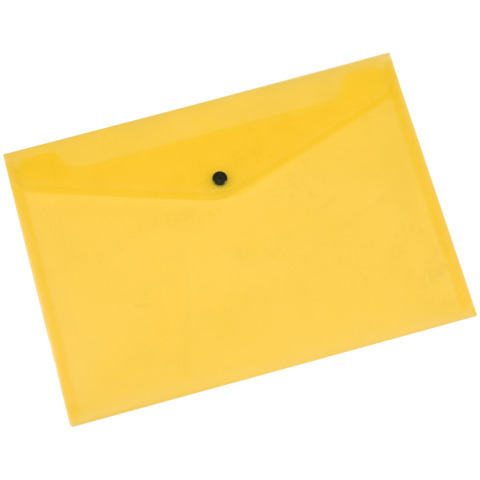 Q-CONNECT Aktentasche, A4 quer, gelb