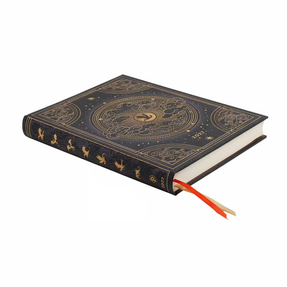 Paperblanks 2027 Schatten von Navarre Hardcover Ultra Tagesüberblick 12-Monatskalender