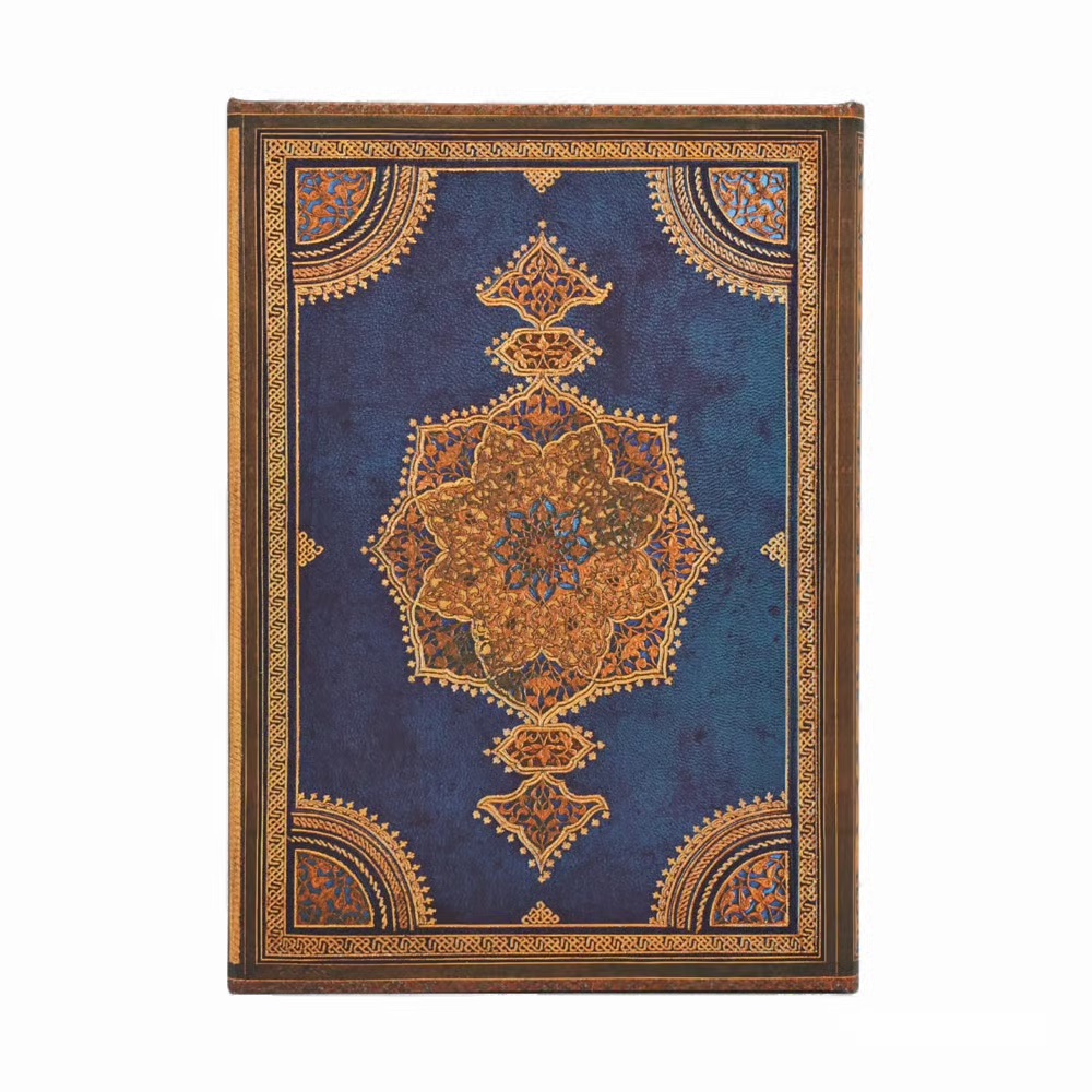Paperblanks 2027 Safawidisch Indigo Hardcover Midi Vertikal 12-Monatskalender