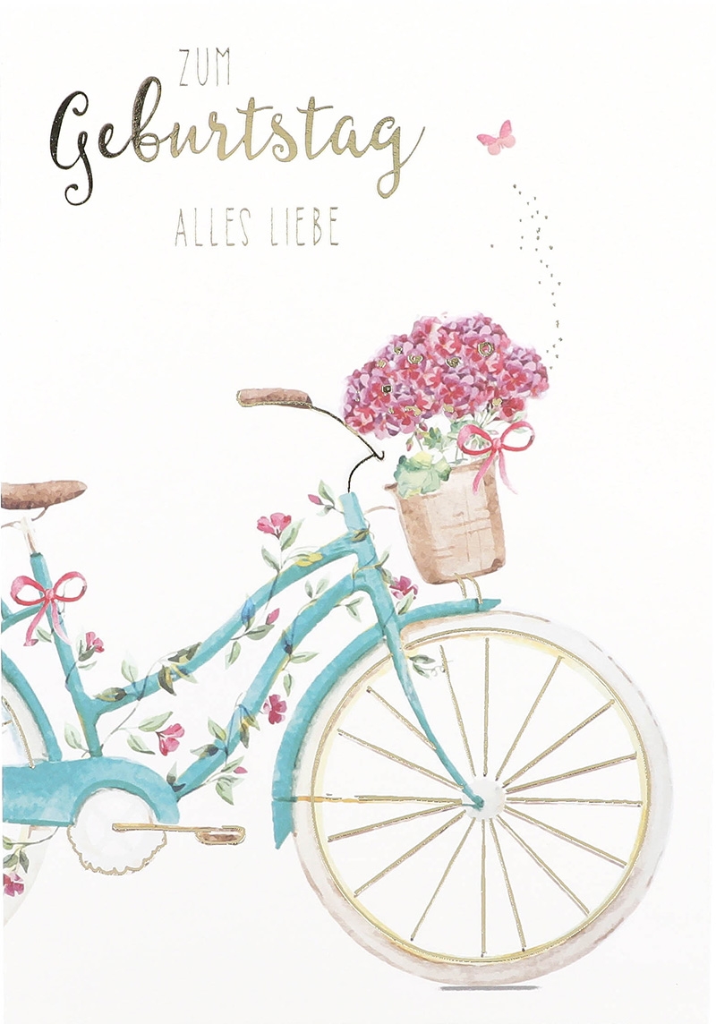 C'est la Vie Klappkarten - Zum Geburtstag alles Liebe 005