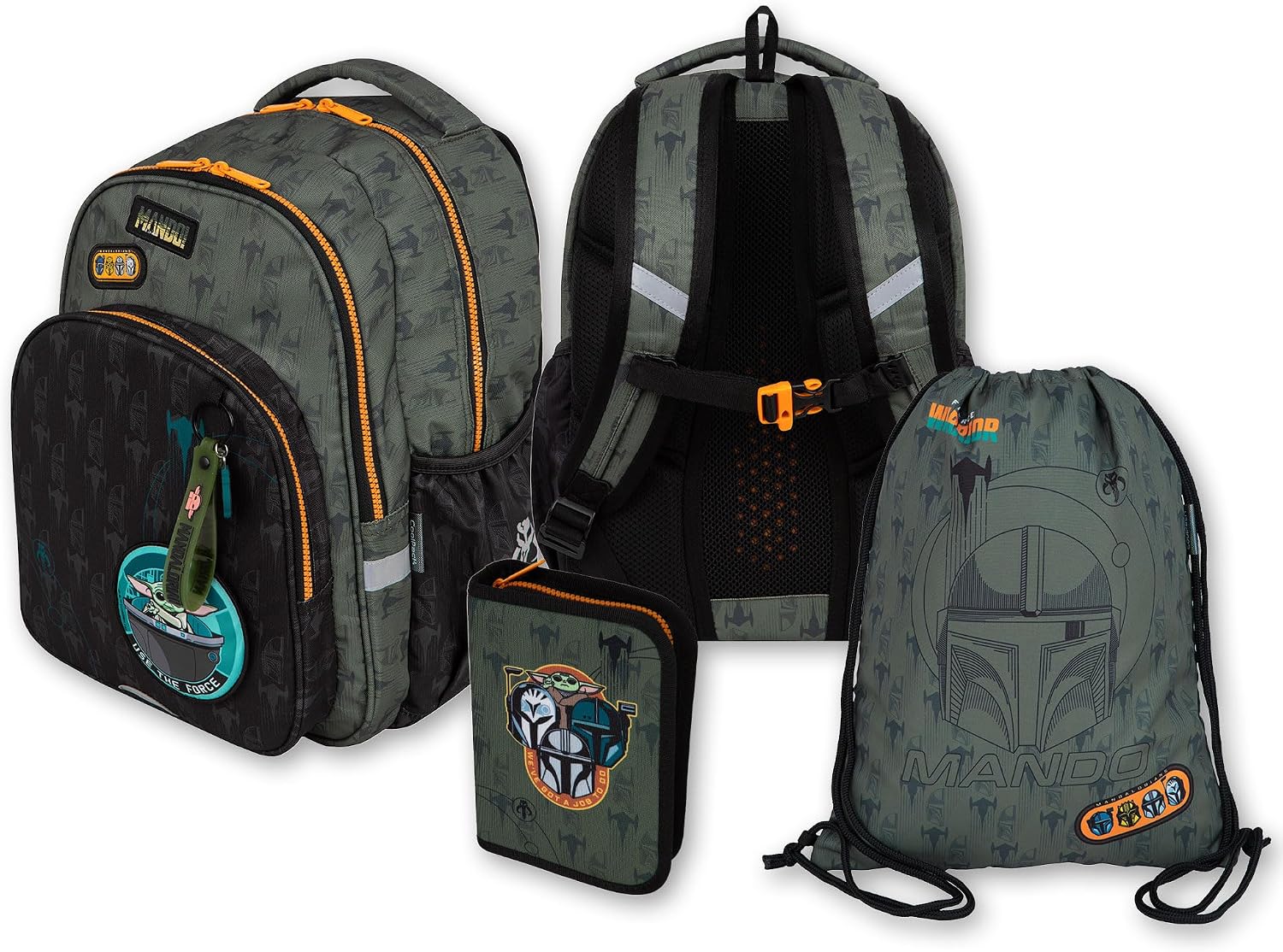 McNeill CoolPack Disney The Mandalorian Schulrucksack-Set 5-teilig