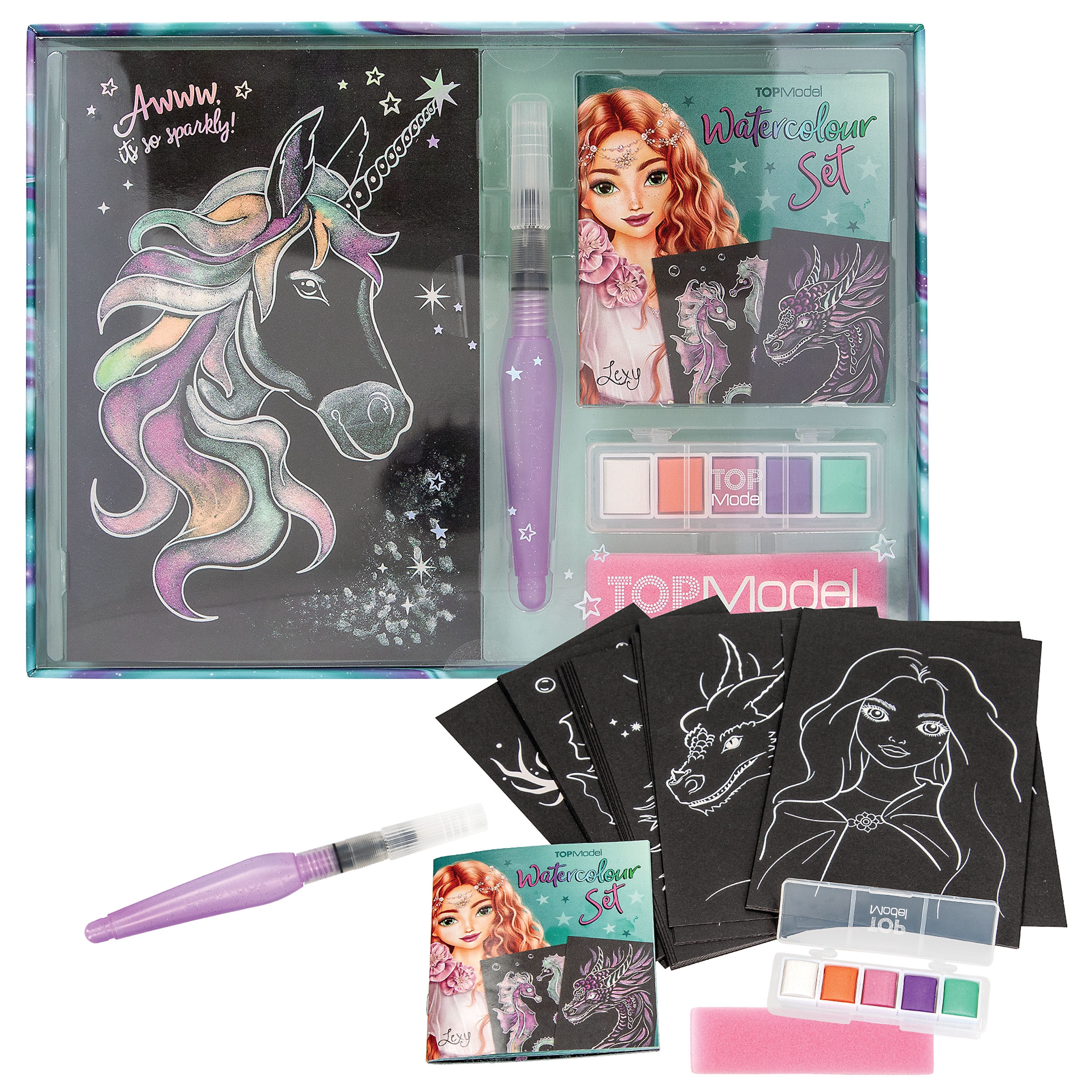 TOPModel Metallic Watercolour Set