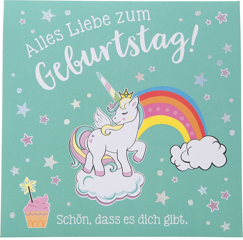 Musik Pop-Up Karte 052 - Alle Liebe zum Geburtstag! Schön,...