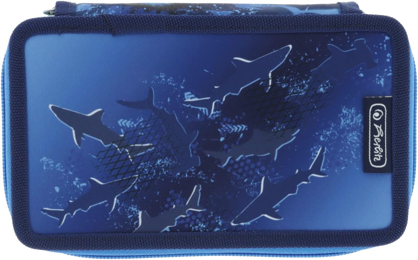Herlitz Doppel Etui 23tlg. Deep Sea