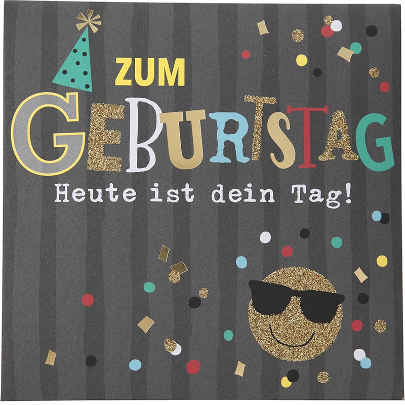 Musik Pop-Up Karte 016 - Zum Geburtstag! Heute ist dein Tag! Musik Pop-Up Karte 016 - Zum Geburtstag! Heute ist dein Tag!