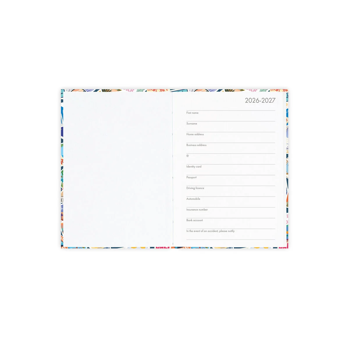 LEGAMI 16-Monats Tagesplaner 2027 - Travel stickers - Small