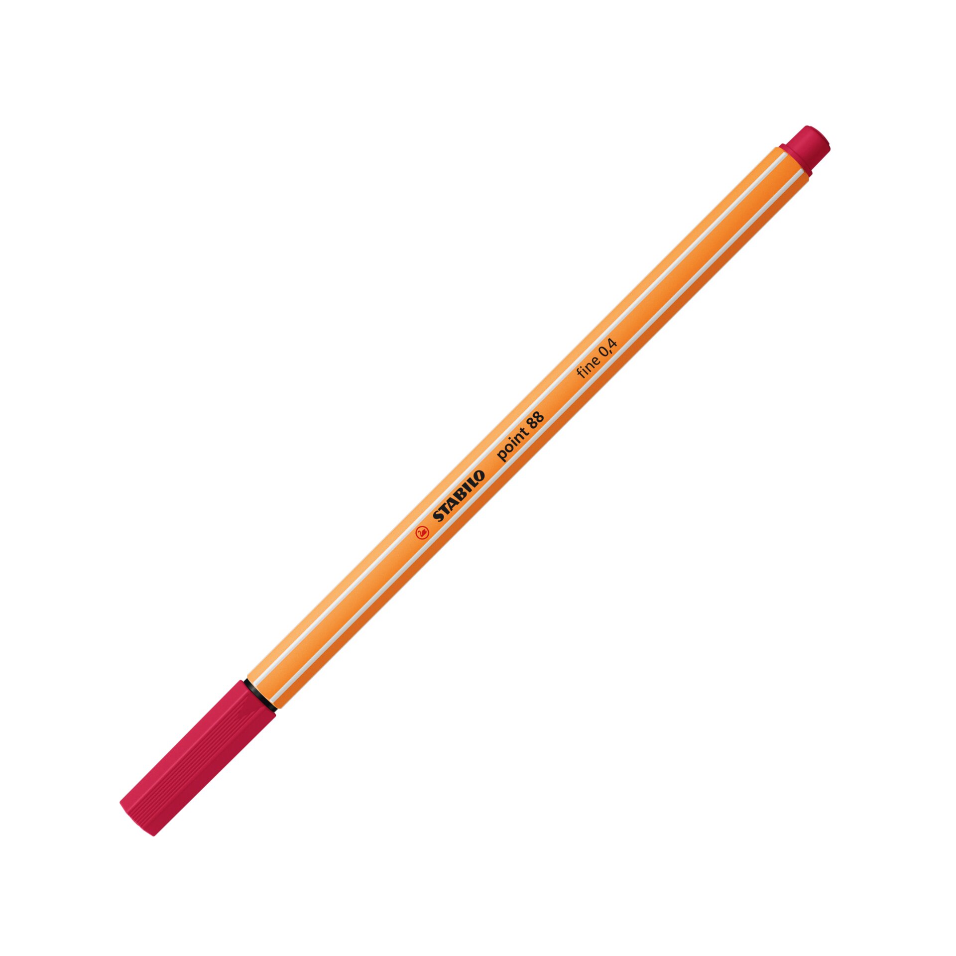 STABILO Fineliner point 88, 88/50, 0,4 mm, Farbe: dunkelrot