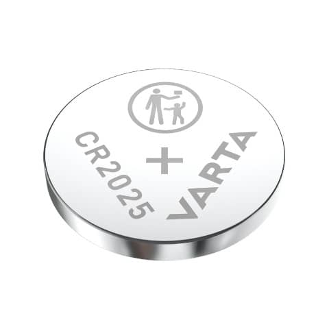 VARTA Knopfzellen-Batterie Lithium CR2025, 1 Stück